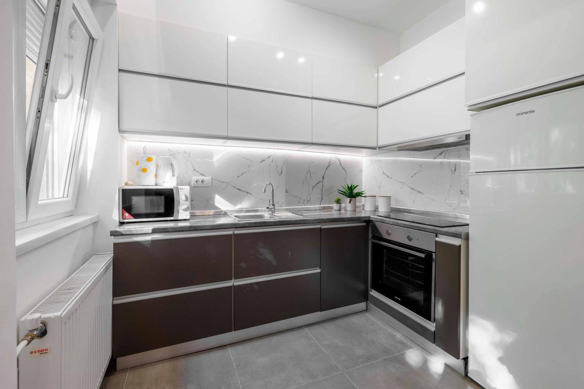 Silver Apartment Novi Sad Bagian luar foto